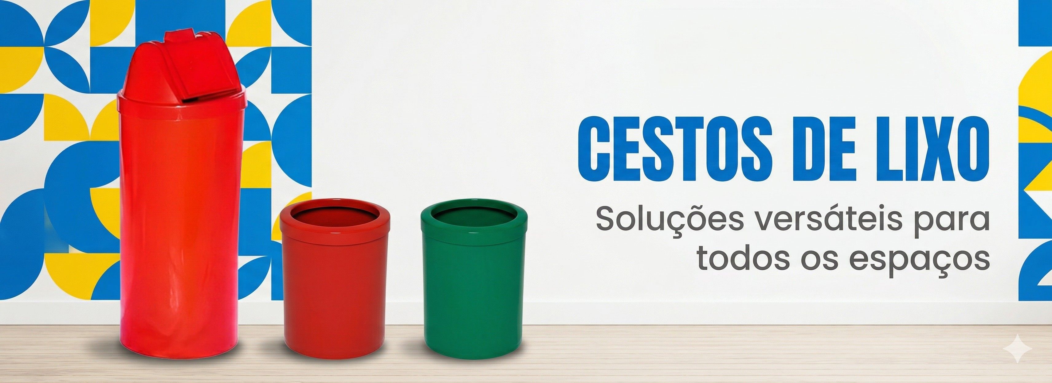 Cestos de Lixo e lixeiras