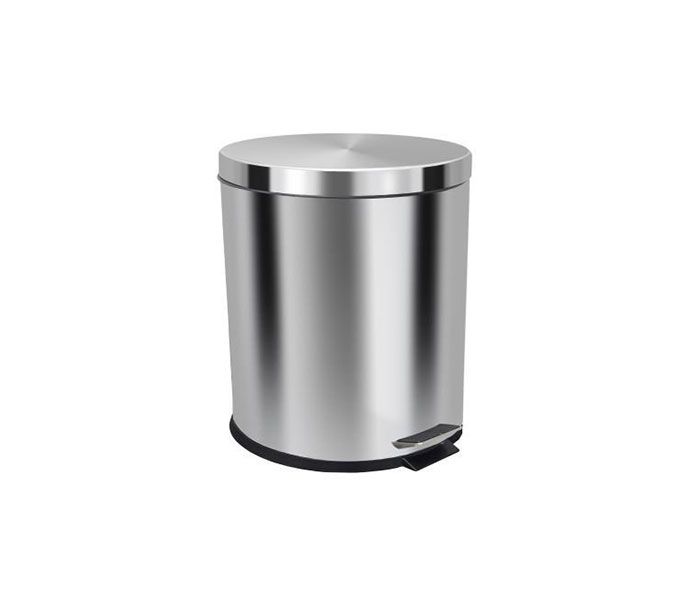 Cesto com pedal inox 30 Litros com balde interno