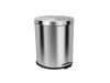 Cesto com pedal inox 30 Litros com balde interno