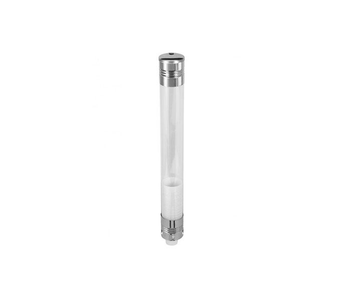 Dispenser em aço inox com tubo acrílico para copo de chopp 300 ML