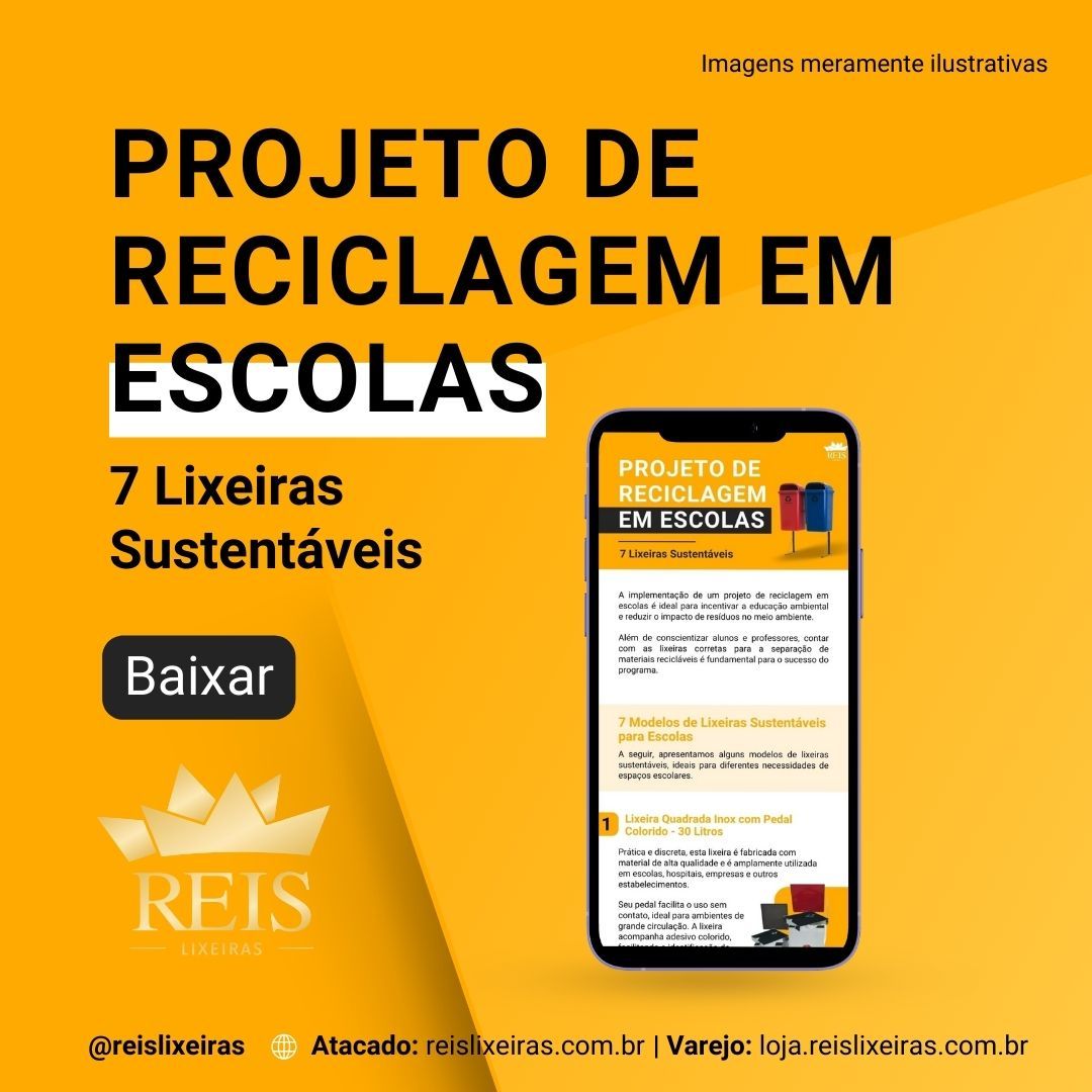 Projeto de Reciclagem em Escolas