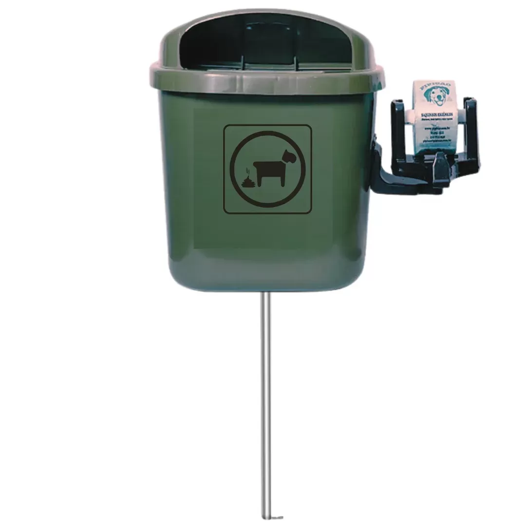 Lixeira Pet 40 Litros com Suporte