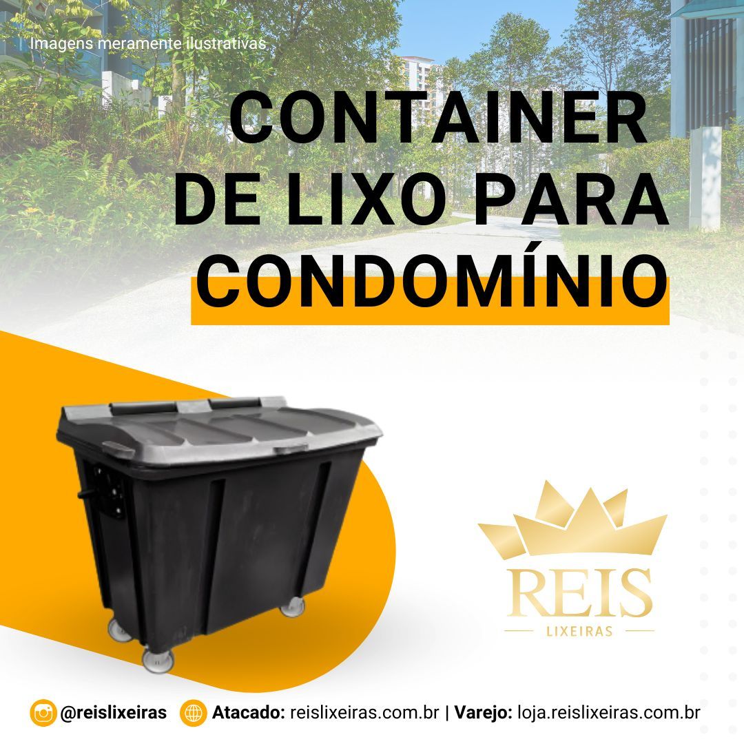 Container de Lixo Para Condomínio