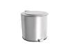 Lixeira Inox com Pedal e sem Balde Interno 110 Litros