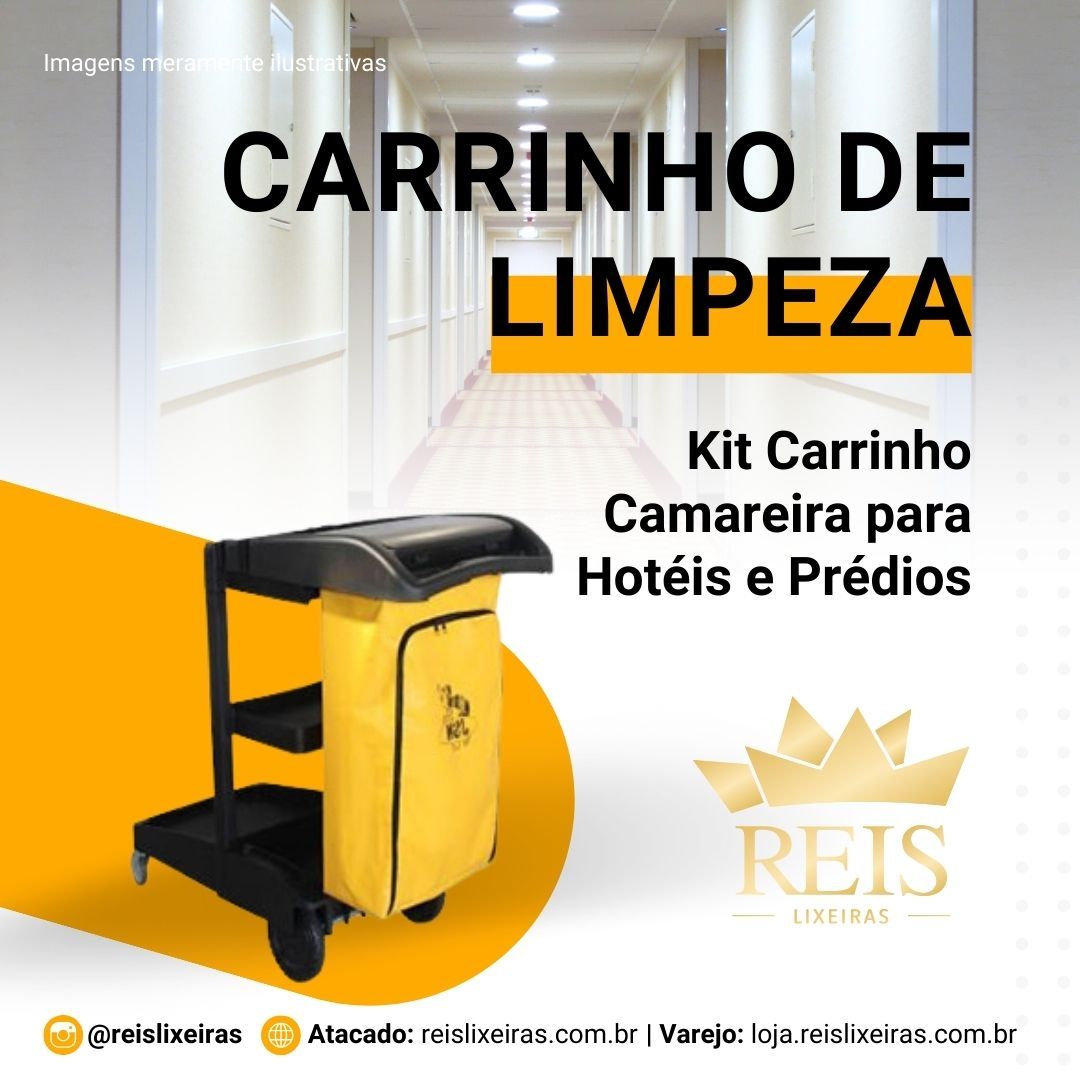 carrinho de limpeza