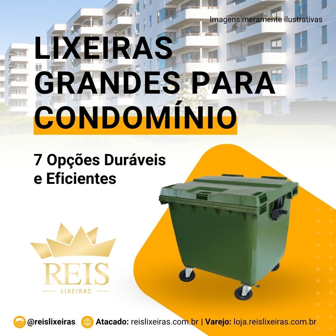 Lixeiras Grandes Para Condomínio